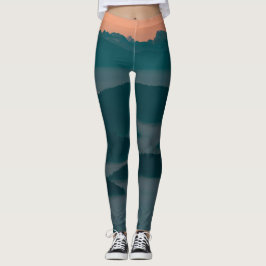 Leggings van gebergte Uitzichten