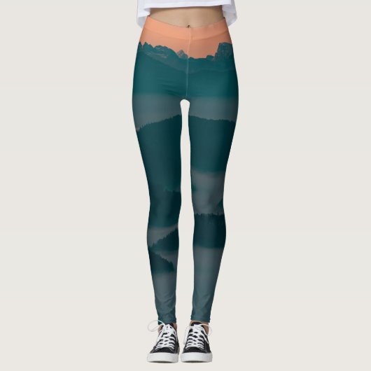 Leggings van gebergte Uitzichten (Voorkant)