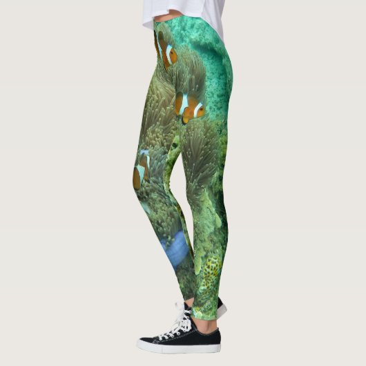 Leggings van gekalkte vis (Links)