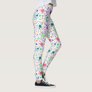 Leggings van gekleurde bellen