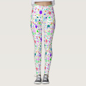 Leggings van gekleurde bellen (Voorkant)