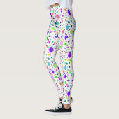 Leggings van gekleurde bellen (Links)
