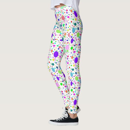Leggings van gekleurde bellen (Links)