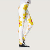 Leggings van gele lentesaffodils (Rechts)