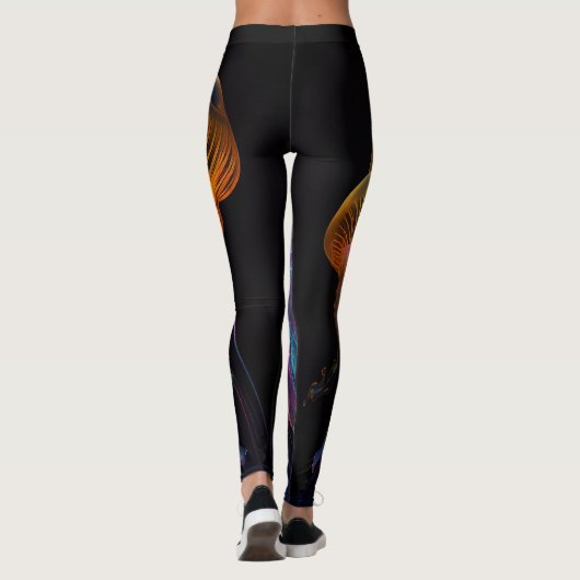 Leggings van gelende kwallen (Achterkant)