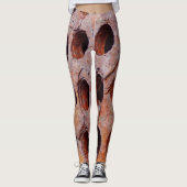 Leggings van geroosterd geperforeerd metaal (Voorkant)