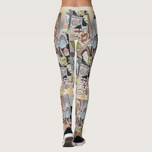 Leggings van getto Blaster (Achterkant)