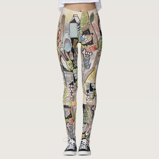 Leggings van getto Blaster (Voorkant)