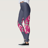 Leggings van geverfde vogels (Links)