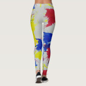 Leggings van geverfde vrouwen (Achterkant)