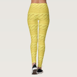 Leggings van goudvee
