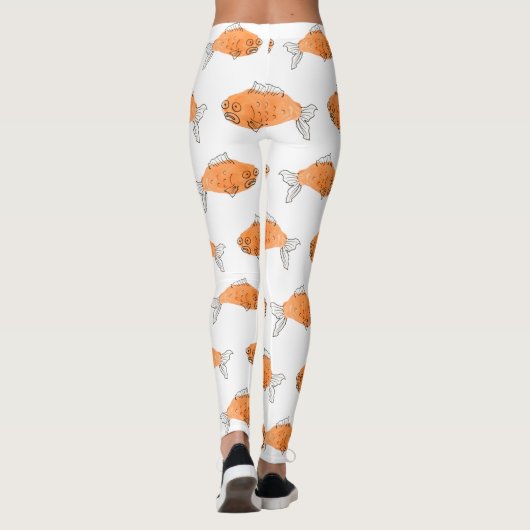 Leggings van goudvis (Achterkant)
