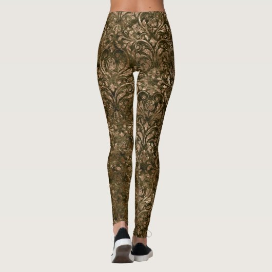 Leggings van goudvlinders (Achterkant)