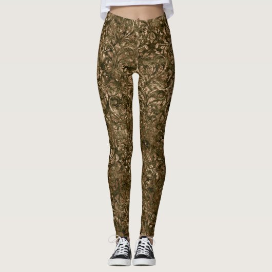 Leggings van goudvlinders (Voorkant)
