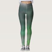 Leggings van Green Ombré Grunge (Voorkant)