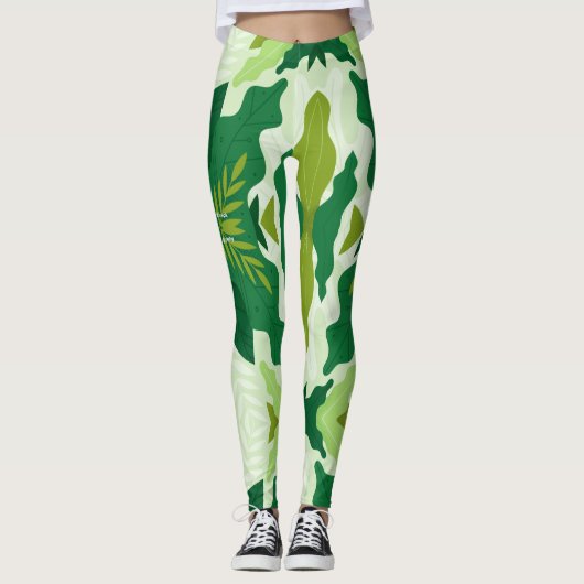 leggings van groene bossen (Voorkant)