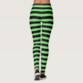 Leggings van groene en zwarte heks (Achterkant)