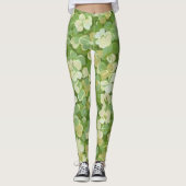 Leggings van groene ventilatortuin (Voorkant)
