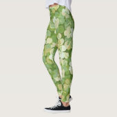 Leggings van groene ventilatortuin (Links)
