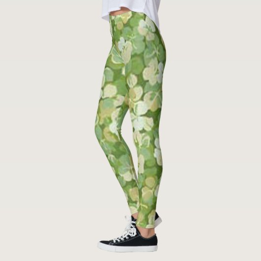 Leggings van groene ventilatortuin (Links)