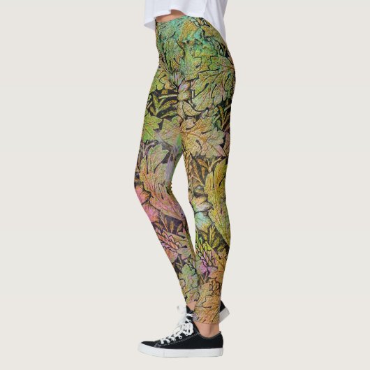 Leggings van Grunge Floral (Links)