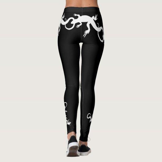 Leggings van hagedis Leggings voor het herstel van (Achterkant)