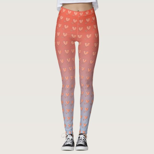 Leggings van hartliefde (Voorkant)