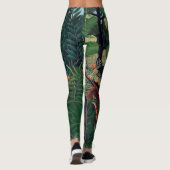 Leggings van Henri Rousseau Oerwoud (Achterkant)
