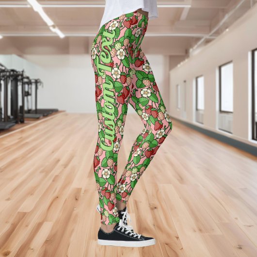 Leggings van het Aardbeienpatroon