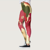 Leggings van het Afbeelding Bougainvillea Flower (Links)