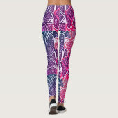 Leggings van het Afrikaanse Patroon (Achterkant)
