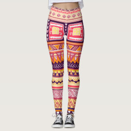 Leggings van het Afrikaanse Patroon
