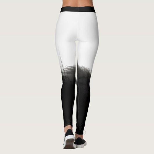 Leggings van het Beer Panda (Achterkant)
