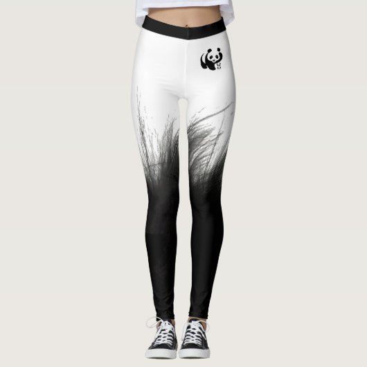 Leggings van het Beer Panda (Voorkant)