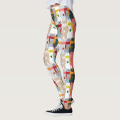 Leggings van het Beer-patroonpatroon bevestigen (Links)
