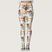 Leggings van het Beer-patroonpatroon bevestigen (Voorkant)