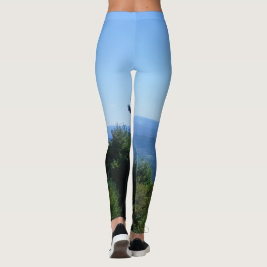Leggings van het blauwe riddergebergte (Achterkant)