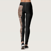 Leggings van het Conticut State Flower Mountain La (Achterkant)