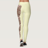 Leggings van het Conticut State Flower Mountain La (Achterkant)