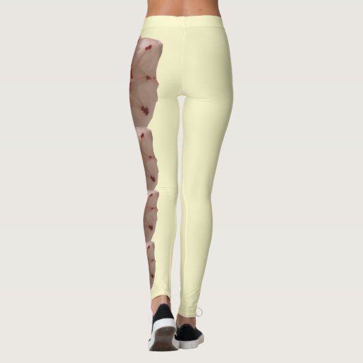 Leggings van het Conticut State Flower Mountain La (Achterkant)