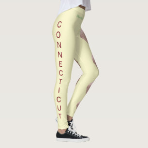 Leggings van het Conticut State Flower Mountain La
