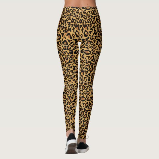 Leggings van het Cute Animal Print Pattern-patroon (Achterkant)