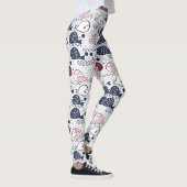 Leggings van het Cute Fish Pattern-patroon (Rechts)
