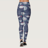 Leggings van het Cute Fish Pattern-patroon (Achterkant)