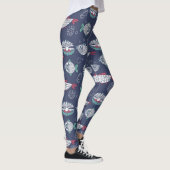Leggings van het Cute Fish Pattern-patroon (Rechts)