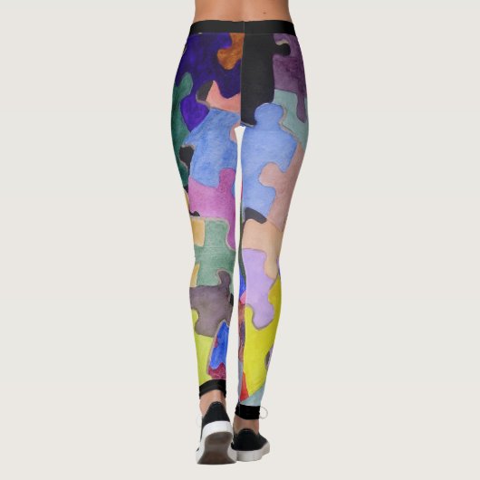 Leggings van het dienstregelingspad (Achterkant)