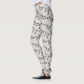 Leggings van het Dogs-patroon bevestigen (Links)
