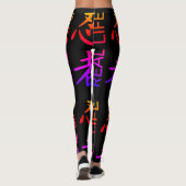 Leggings van het echte leven "Ninja" (Achterkant)