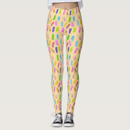 Leggings van het flappatroon omdraaien