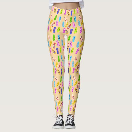 Leggings van het flappatroon omdraaien (Voorkant)